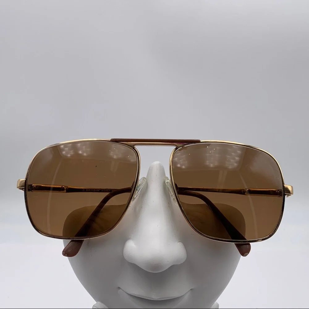 Safilo RTB3700 Gold Aviator Sunglasses Frames